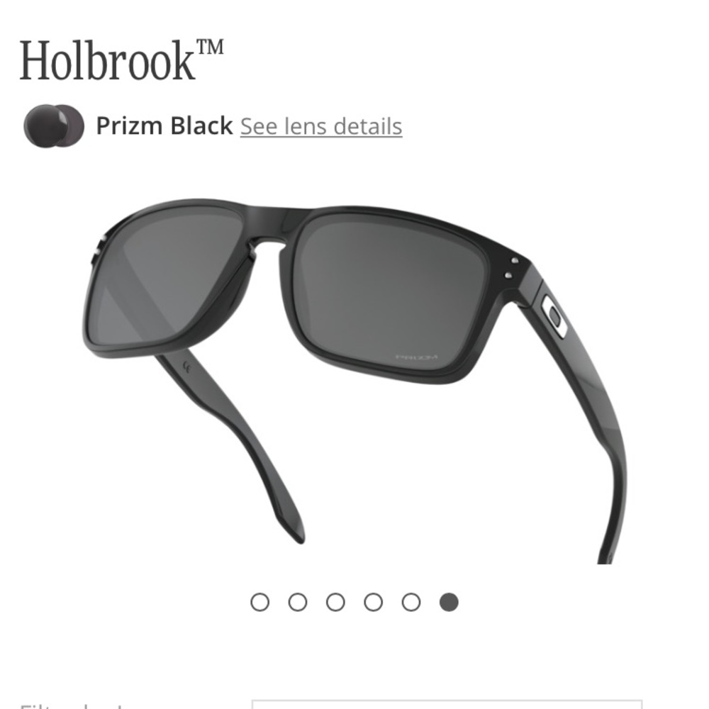 Men’s Holbrook Black Oakley’s